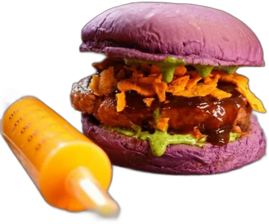 Dom das Sombras com a seringa de cheddar